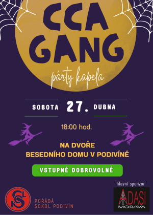 Pálení čarodějnic - kapela CCA GANG 1