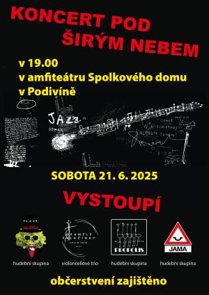 Hudební akce pod hvězdami