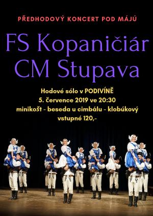 Předhodový koncert pod májú
