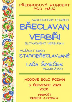 Předhodový koncert pod májú